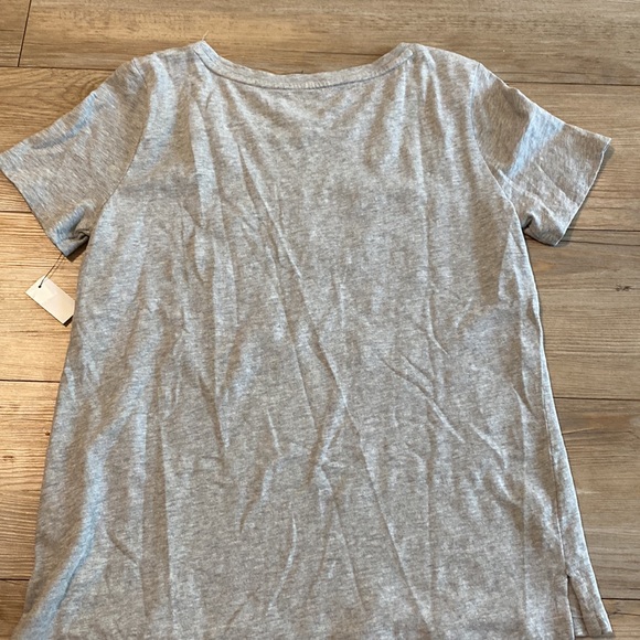 Talbots Grey Tee - Picture 3 of 3